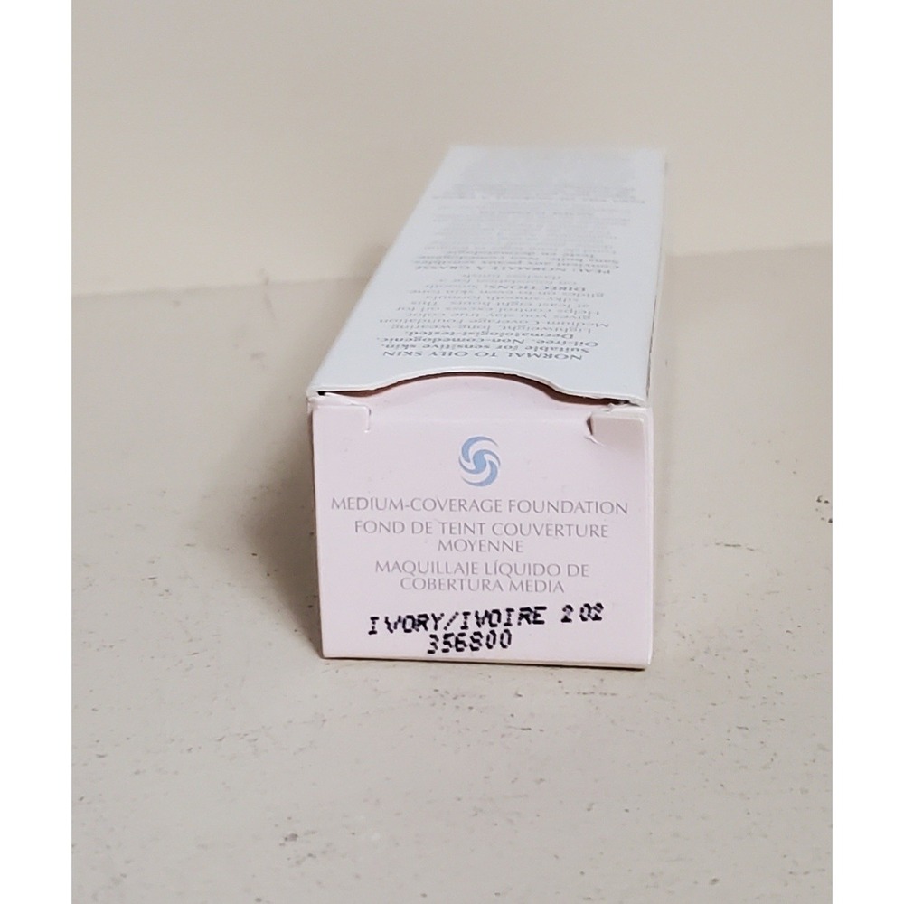 Mary Kay Medium Coverage Foundation Ivory 202 Normal to‎ Oily Skin 1 fl oz